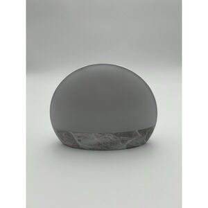 Brookstone Sunrise Alarm Clock Tested & Works LED Light Sleep Wake USB